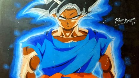 Como Dibujar A Goku Ultrainstinto Semi Realista Doctrina Egoista