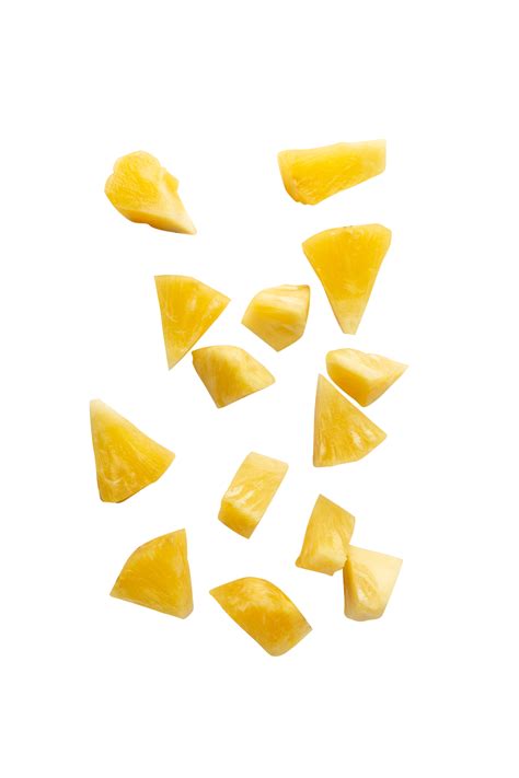 Falling Pineapple Slices Cutout Png File 8514488 Png
