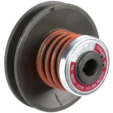 Lovejoy X PULLEY Econoline Series Variable Speed Drive Pulley Applied