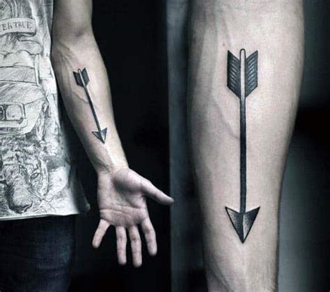 Archery Tattoos For Men Bow And Arrow Designs