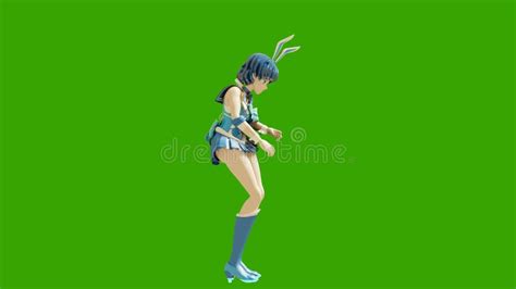 3d animation of dancing manga girls stock footage video of dancing background 105302346