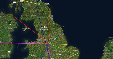 Uk Ley Lines Scribble Maps
