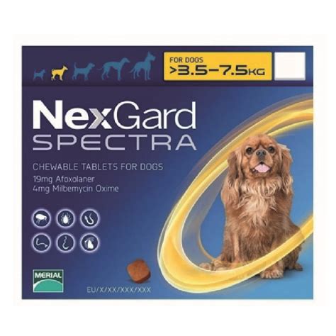 Nexgard Espectra Nexgard Spectra 35 75 Kg 1unidades