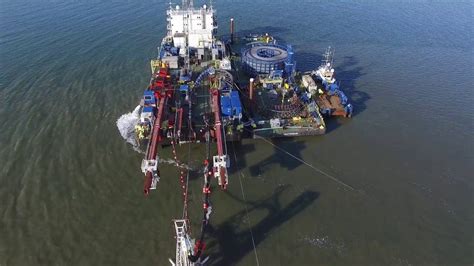The project will feature between 45 and 61 turbines and have a capacity of up to 900 mw. Nordergründe offshore wind farm export cable installation ...