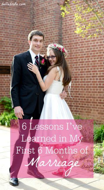 6 Lessons I Ve Learned In My First 6 Months Of Marriage Belle Brita