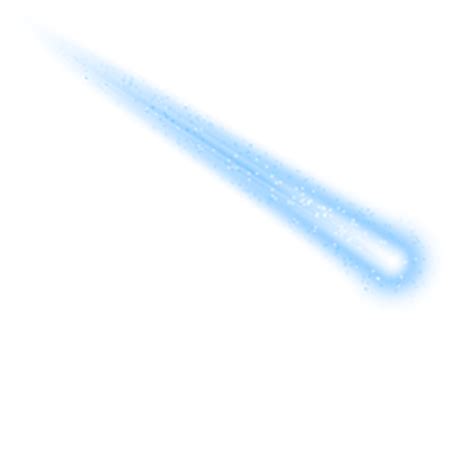 #freetoedit#ftestickers #meteor #shootingstar #starlight #blue #remixit png image