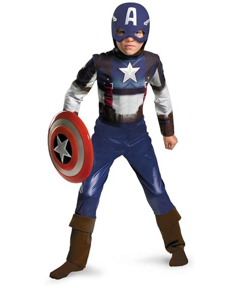 Captain America Child Halloween Costume