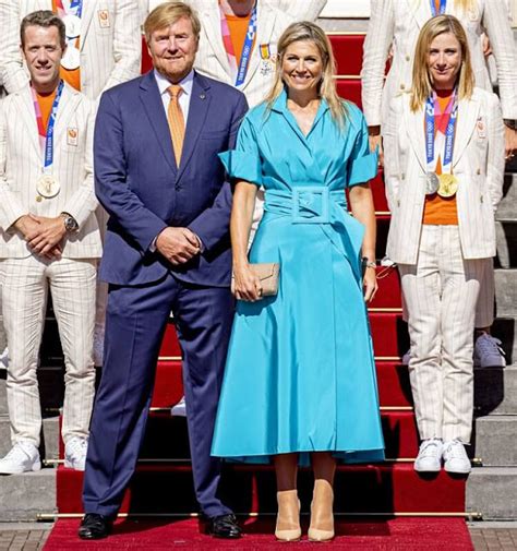 dutch king and queen received medal winners of 2020 summer olympics summer olympics queen