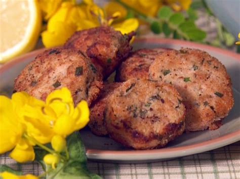 Form into patties and dust with additional bread crumbs. Salmon Croquettes: 2 fillets canned salmon, flaked; 1 egg ...