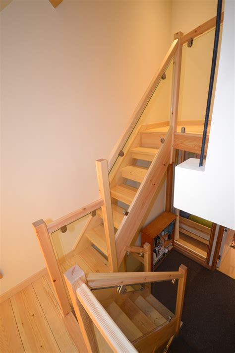 Replacement Of Bespoke Pair Of Pine Staircases Jla Joinery