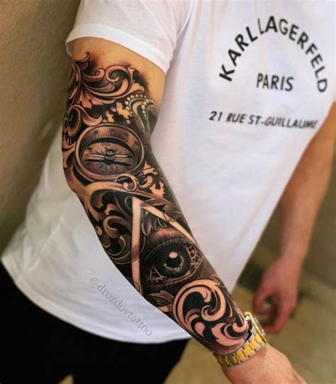 Best Sleeve Tattoos For Men Cool Ideas Designs Guide Best Sleeve Tattoos Kulturaupice