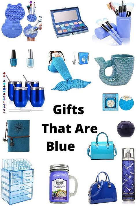 Gifts That Are Blue For Women Sweetgiftlists Blue Gifts Gifts