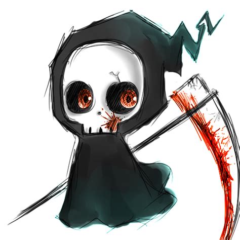 Chibi Grim Reaper By Xdoodlezx On Deviantart