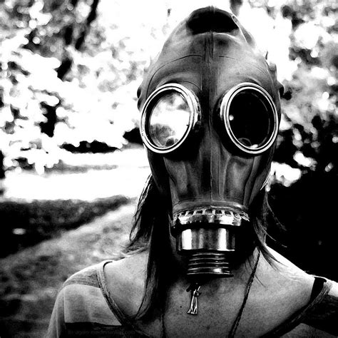 Woman In A Gas Mask Mask Form Gas Mask Girl In The Air Tonight Weird Dreams Post Apocalypse