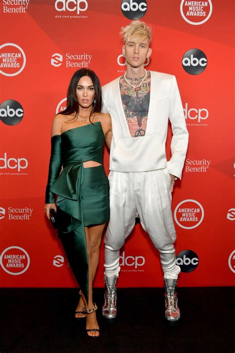 Megan Fox And Machine Gun Kelly Sexy At American Music Awards 2020 6 Photos The Fappening