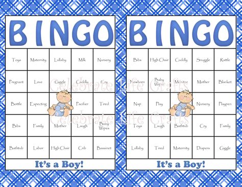 I would recommend printing them on cardstock for a little extra. Pin Baby Shower Bingo Cards Free Printable Cake On Pinterest | Chainimage