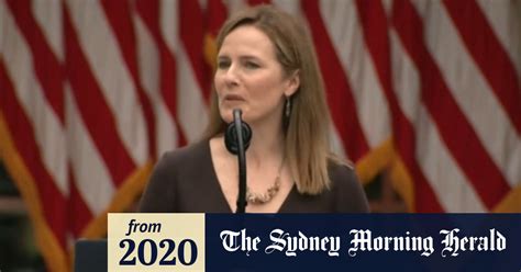 video amy coney barrett appointed to us supreme court