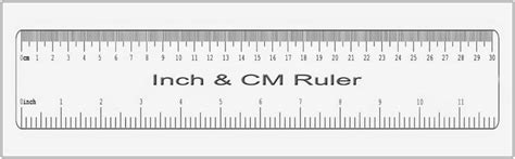 Actual Size Millimeter Ruler Ruler Cm Free Printable Paper For