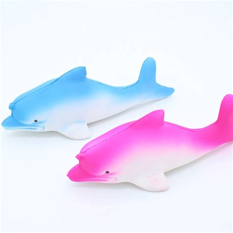 Soft Slow Rising Squishy Toys Cute Jumbo Big Shark Dolphin Cartoon