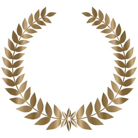 Brronze Laurel Wreath Free Svg Images