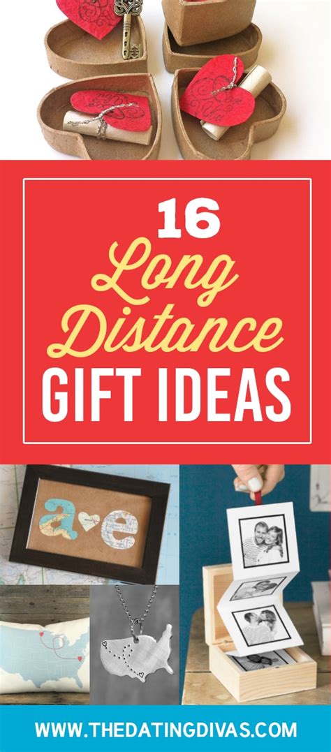 Uncommongoods has so many great gift ideas for long distance couples. 101 Ideas for When You're Apart - The Dating Divas