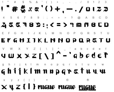 Fugue Abstract Fonts Download Free Fonts