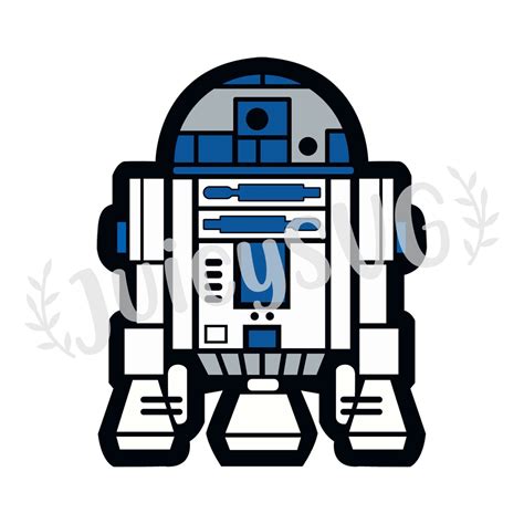 Star Wars Robot R2 D2 Svg Cricut Cut File Digital File Etsy