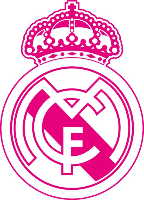Kits del real madrid y bundesliga a 2048, el. Vinilo escudo Real Madrid Fucsia - VinilosLowCost.es