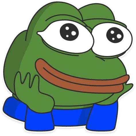 Pepe Stickers Set For Telegram