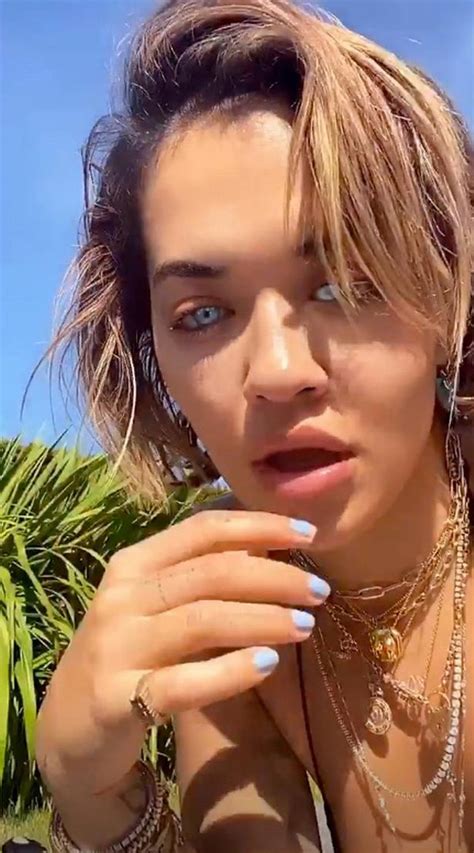 Rita Ora Stuns Sunbathing In String Bikini That S Way Too Small For Her My Xxx Hot Girl