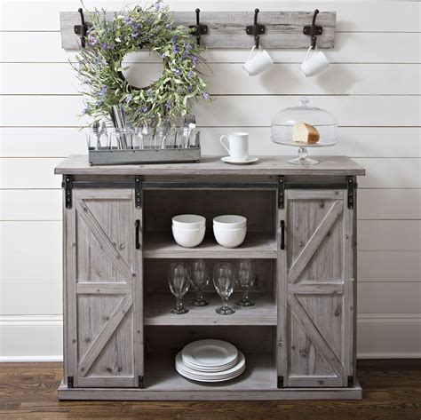 Slide Into Farmhouse Style With This Country Cabinet Barn Door