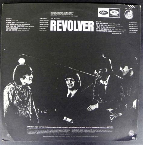 The Beatles Revolver Lp Stereo Capitol St 8 2576 Lpfinevg