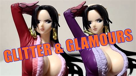 One Piece Boa Hancock Figure Glitter And Glamours Unboxing Youtube