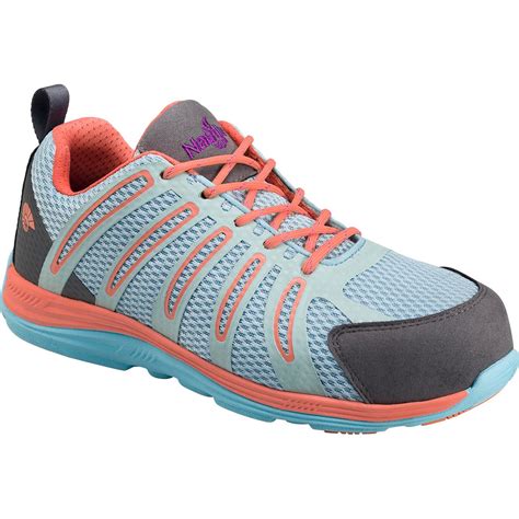 Our women's slip resistant shoes are both comfortable and high performing and won't let you down. Women's Safety Toe Slip-Resistant Athletic Shoe, Nautilus