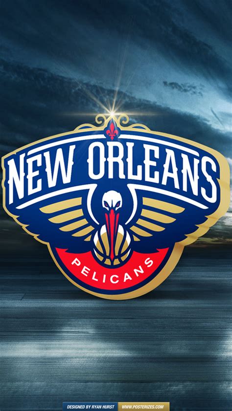 New Orleans Pelicans Logo Wallpaper Posterizes Nba Wallpapers ＆amp