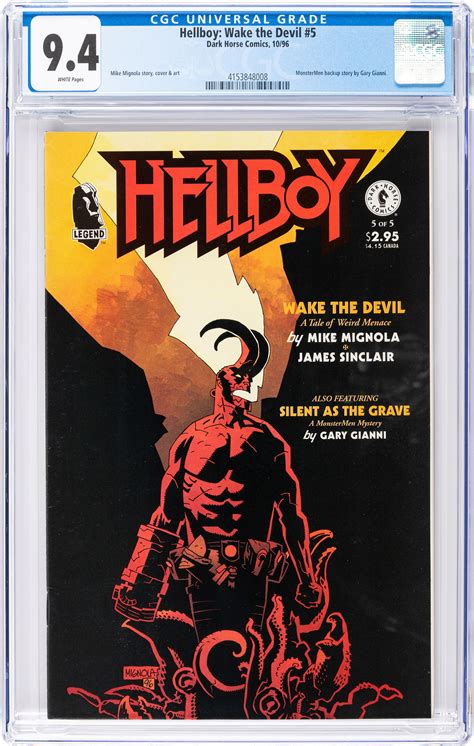 Hellboy Wake The Devil 5 1996 Original Comic Arts And Illustrations
