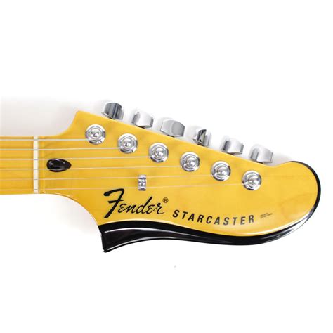 Fender Starcaster Semi Hollowbody In Aged Cherry Burst Cream City Music