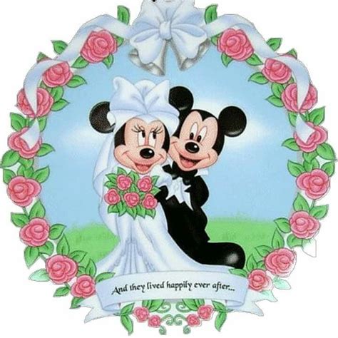 Pin By Nae On Disney Mickey Mouse Wedding Wedding Couple Cartoon