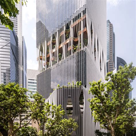 Big And Carlo Ratti Design Tower With Trees Bursting Through Facade