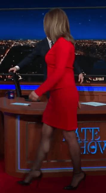 Margaret Brennan Late Show Colbert Rtalkshowgirls