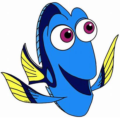 Dory Nemo Finding Clipart Clip Drawing Pages