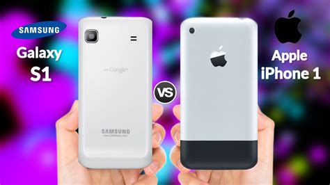 Samsung Galaxy S1 Vs Apple Iphone 1 Specification Comparison Youtube