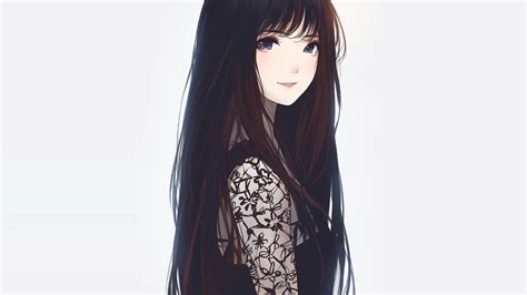 Cute Anime Girl Full Hd 2k Wallpaper