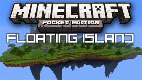 Best Floating Island Seed Minecraft Pocket Edition Youtube