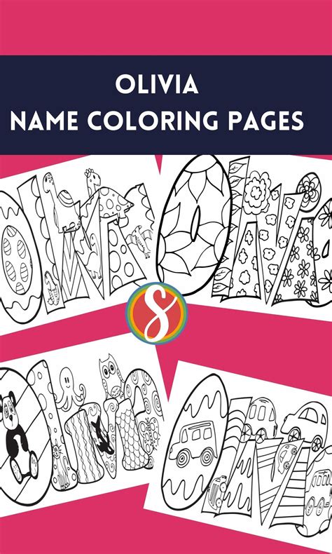 10 Olivia Coloring Pages — Stevie Doodles