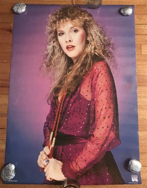 Rare S Stevie Nicks Poster Vintage ORIGINAL X EBay