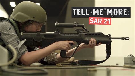 Tell Me More Two Female Singaporeans Tried Shooting Sar 21 Youtube