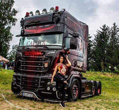 pin by patrick janssen on trucks and women big rig trucks sexy trucks customised trucks