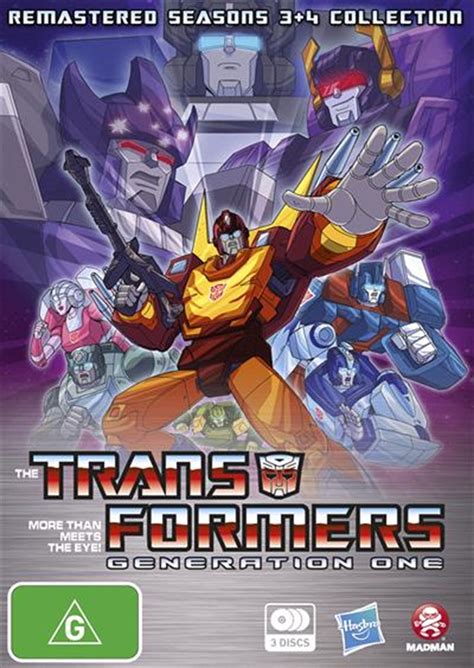 Buy Transformers Generation 1 Season 3 4 Remastered Dvd Online Sanity