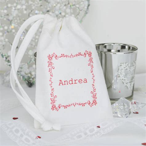 Personalised T Bag By Andrea Fays